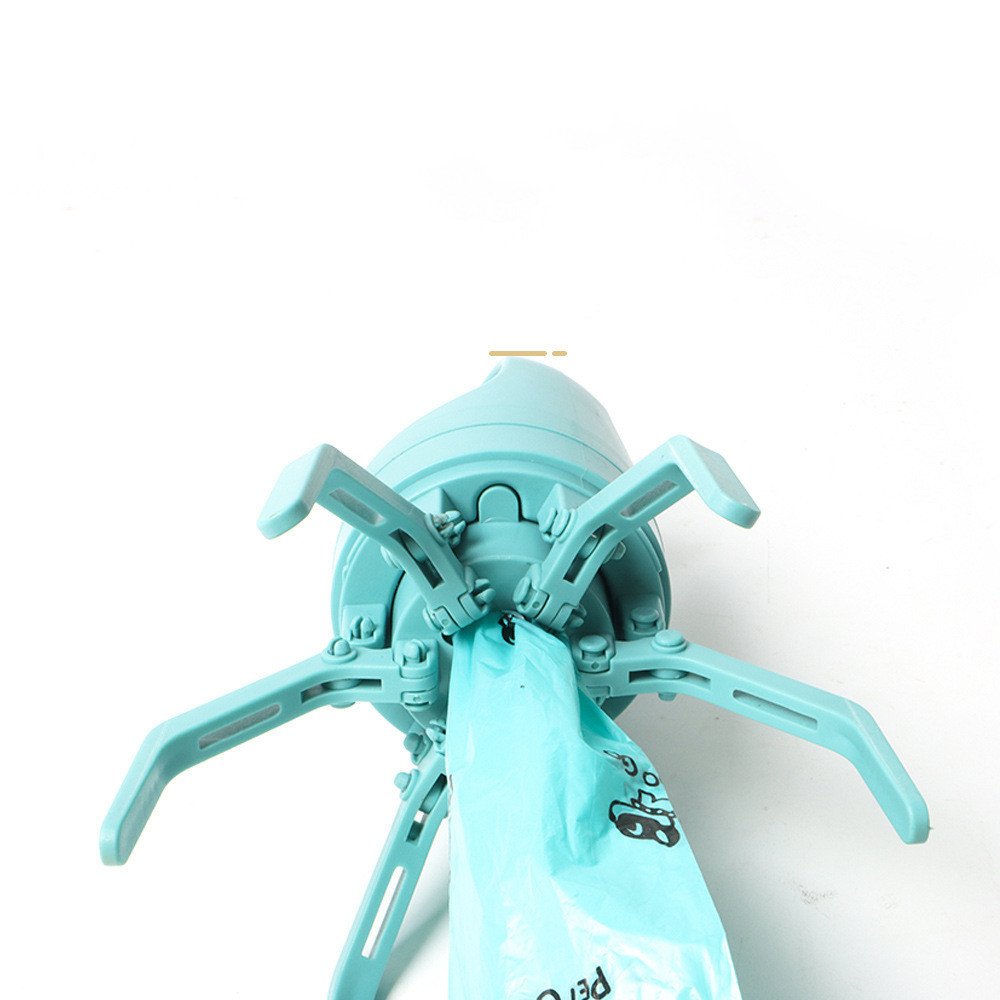 Kannettava Kevyt Koiran Ulostelapio – Kahdeksanhaarainen Kauha Sisäänrakennetulla Kakkapussitelineellä - Image 7