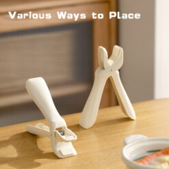 Alternative view of Lämpösuojattu silikonipinsetti – liukumaton lautaspidike ja kattilatarttuja