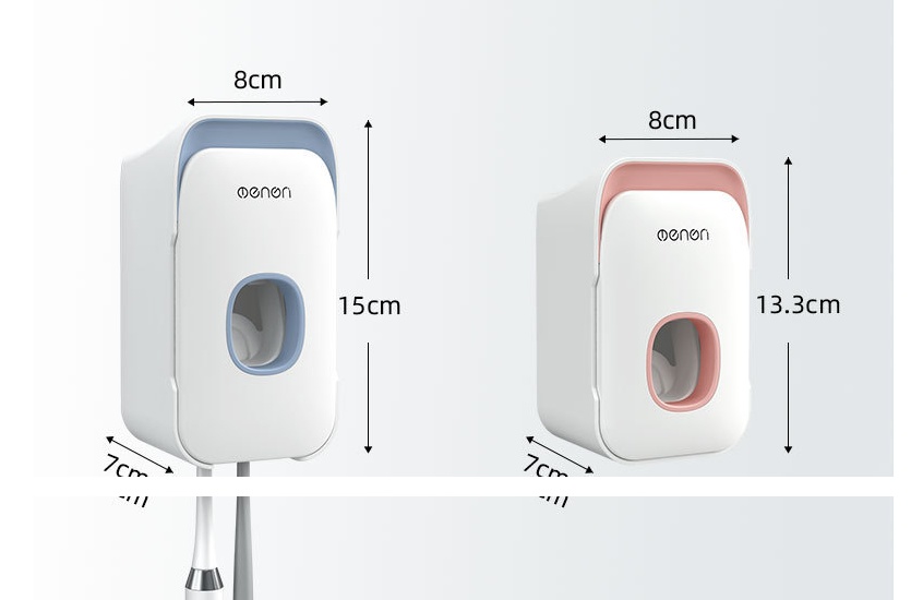 Automaattinen Seinään Kiinnitettävä Hammastahnanpuristin - Image 2