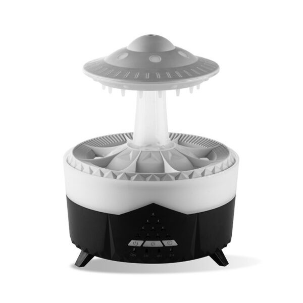 Uusi UFO Vesipisara Ilmankostutin – USB-Aromaterapiahöyrystin Eteerisille Öljyille ja Kodin Sisustukseen - Image 6