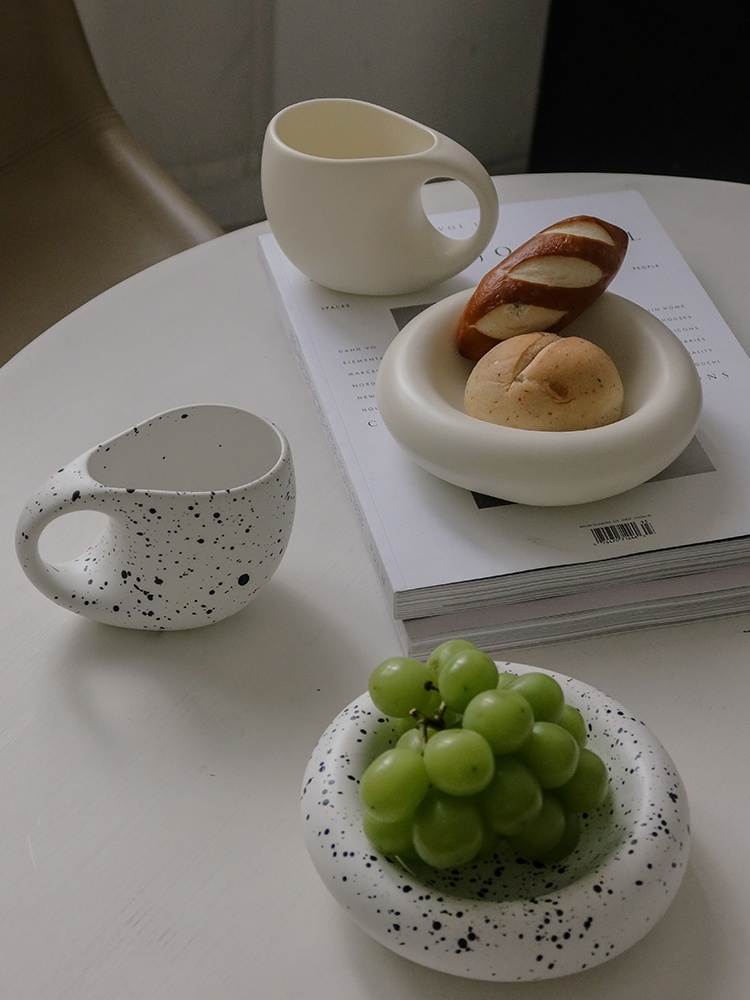 Pohjoismainen keraaminen muki ja lautasetti – Aamiaiseen tai kahvihetkiin kotona - Image 6