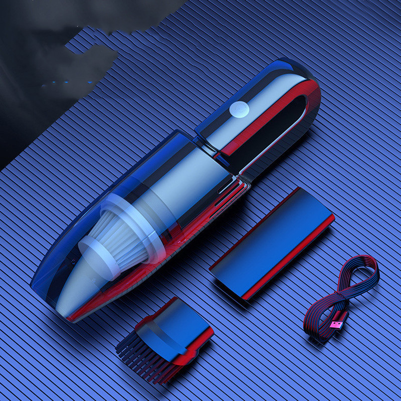 Auton langaton pölynimuri – Mini ABS pölynimuri kotiin ja autoon, 120 W tehokas imuteho - Image 3