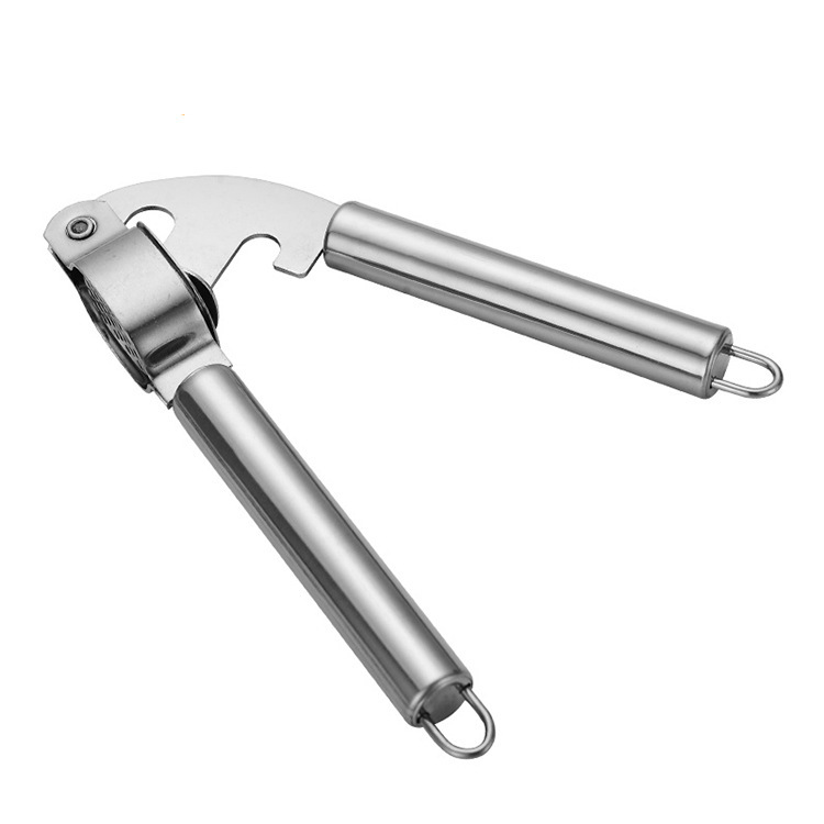 Ruostumattomasta teräksestä valmistettu valkosipulipuristin – kestävä ja helppokäyttöinen keittiötyökalu - Image 3