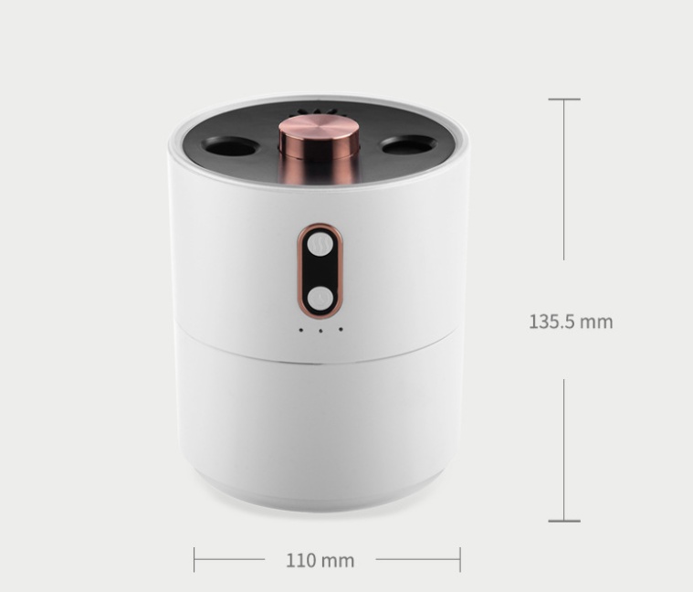 Liekkiä jäljittelevä aroma-diffuuseri – USB-ladattava ilmankostutin ja yövalo (0,5L) - Image 8